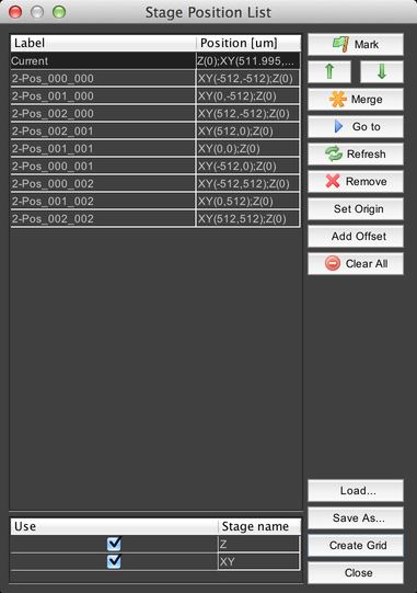 Create Grid result
list