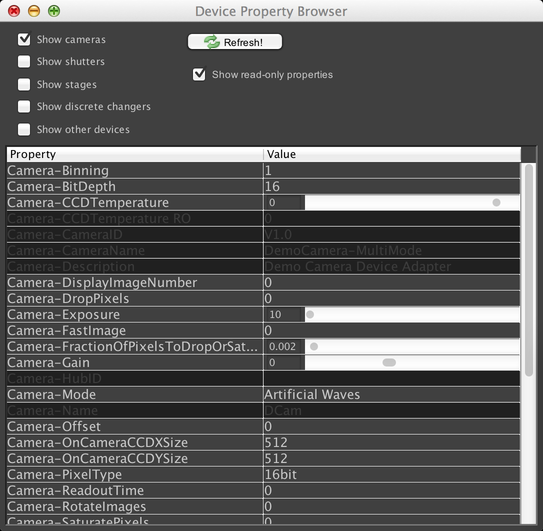 Device Property
Browser