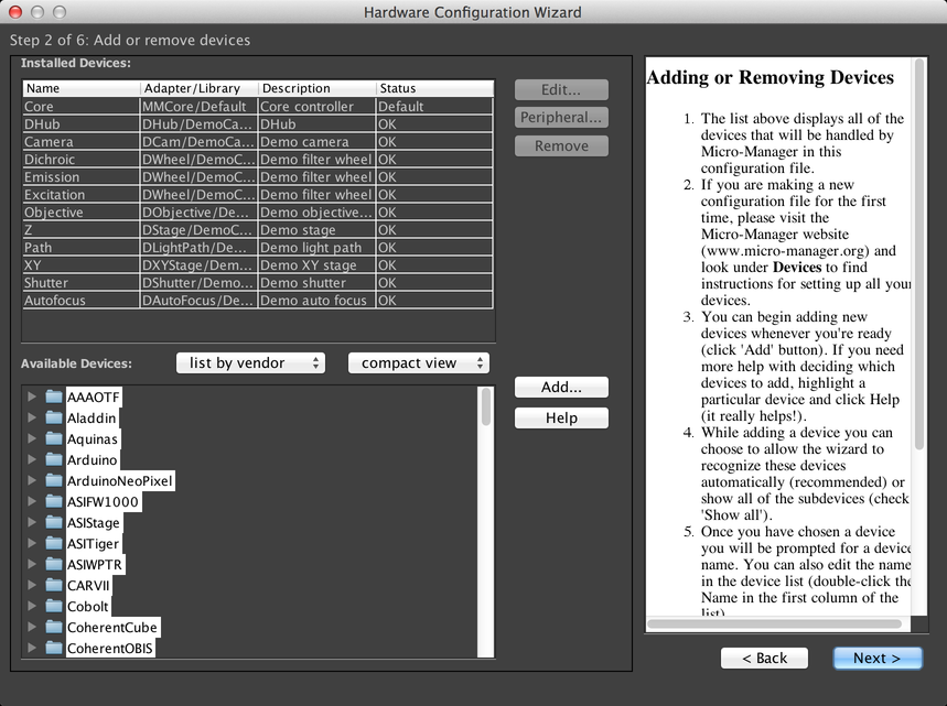 Hardware Configuration Wizard