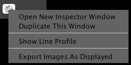 Image Window
Settings