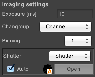 Imaging Settings